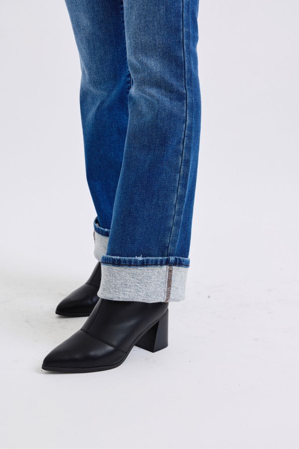 Judy Blue Full Size Mid-Rise Bootcut Jeans with Pockets - Image 10