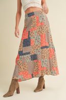 Aemi + Co Printed Maxi Skirt