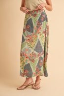 Aemi + Co Printed Maxi Skirt