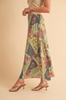 Aemi + Co Printed Maxi Skirt