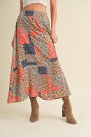 Aemi + Co Printed Maxi Skirt
