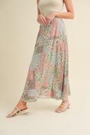 Aemi + Co Printed Maxi Skirt