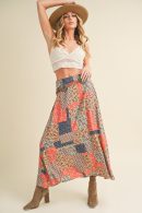 Aemi + Co Printed Maxi Skirt